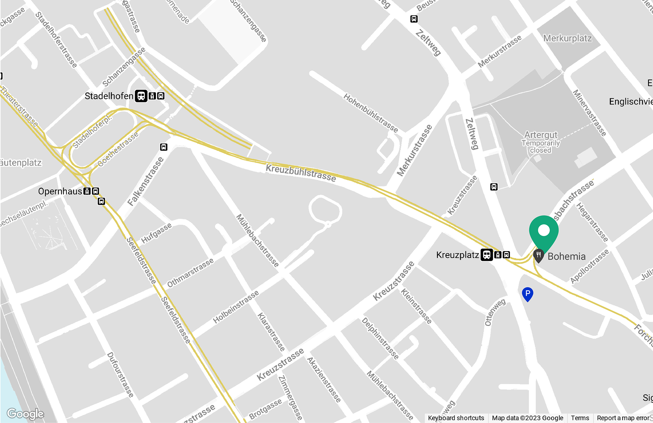 Karte argo consilium zuerich